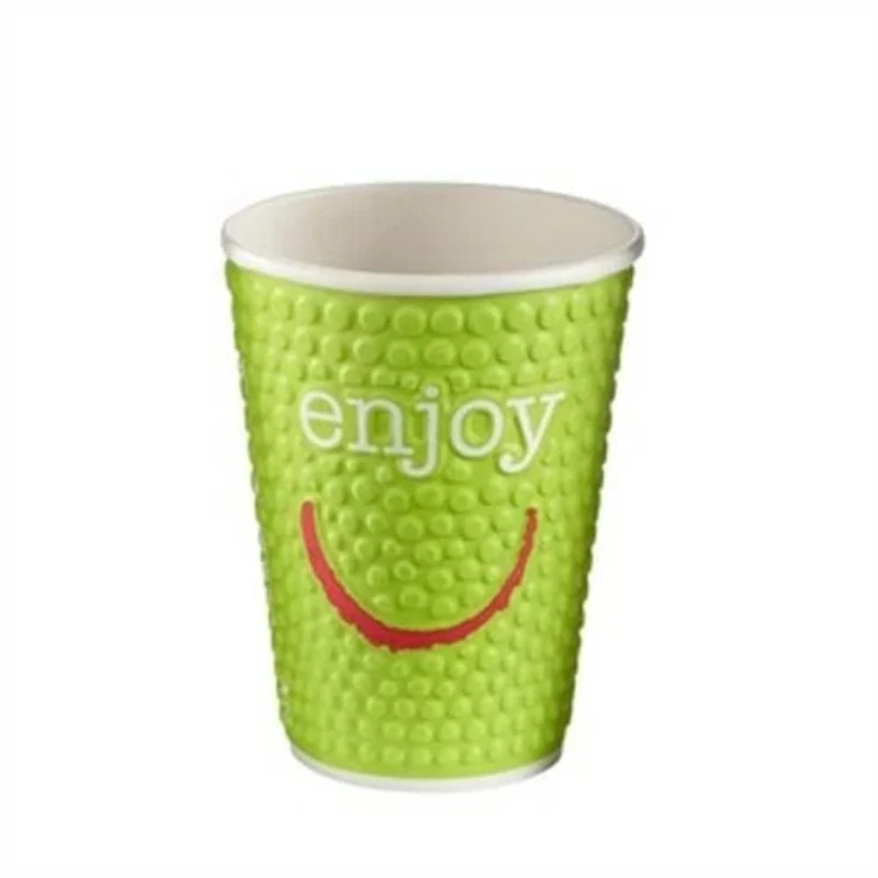 Huhtamaki CM574 Enjoy Double Wall Disposable Hot Cups, 12 oz. (Pack of 680)