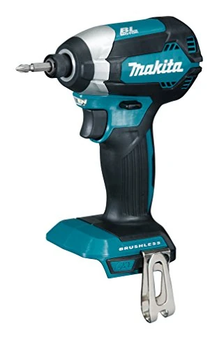 Cordless Impact Wrench 18 V / 50 Ah / 170 Nm with 2 Batteries and Charger in MAKPAC DTD153RTJ, Blue, DTD153Y1J 280W, 18V