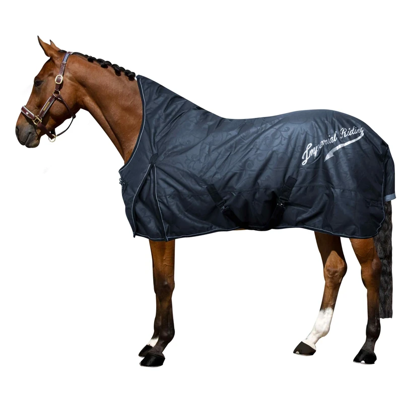 Imperial Riding IRHSuper-Dry Outdoor Blanket, 100 g, Navy, 125