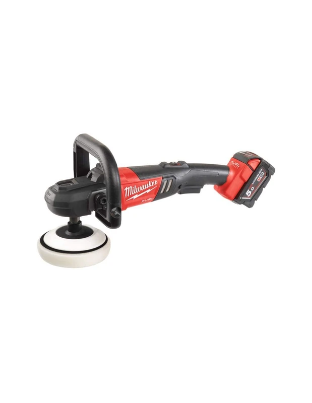 Milwaukee 4933451550 M18 Fuel Car Polisher – M18fap 180-502x Brushless, 180 mm Disk, 2X M18B5