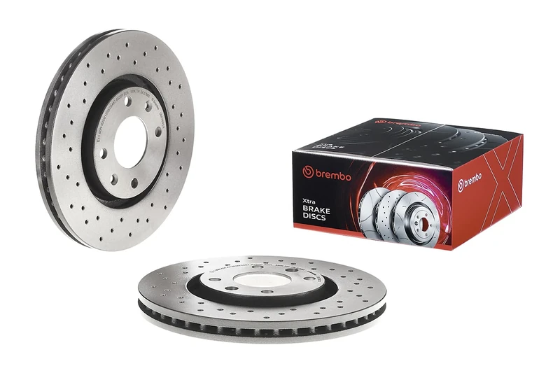 BREMBO 09.8760.1X Brake Disc Rotors