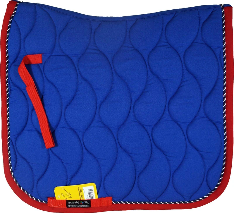 HKM Porto Saddle Cloth Cornflower Blue One Size