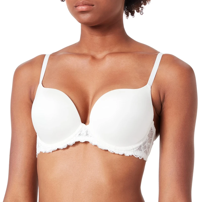DORINA Women's Claire Super Push-Up Lace Bra - Ivory