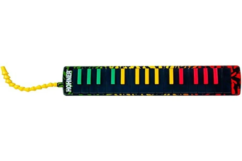 HOHNER Airboard Rasta 32 – Melodica included Softcase