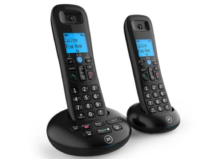 BT 3570 Cordless Home Phone with Nuisance Call Blocking and Digital Answer Machine, Twin Handset Pack
