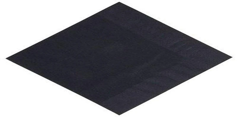 Duni GJ113 Dinner Napkin, 400 mm, Black (Pack of 1000)