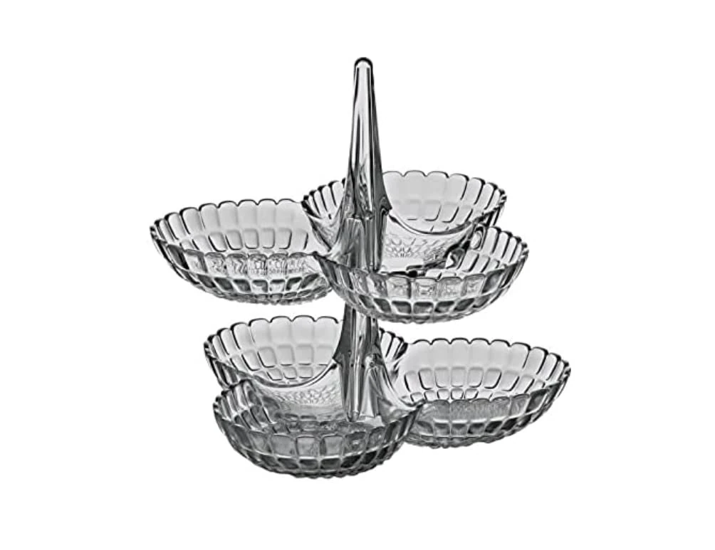 Guzzini 1992 Tiffany Starter Dishes, SMMA, Sky Grey,27 x 25 x h25.5 cm