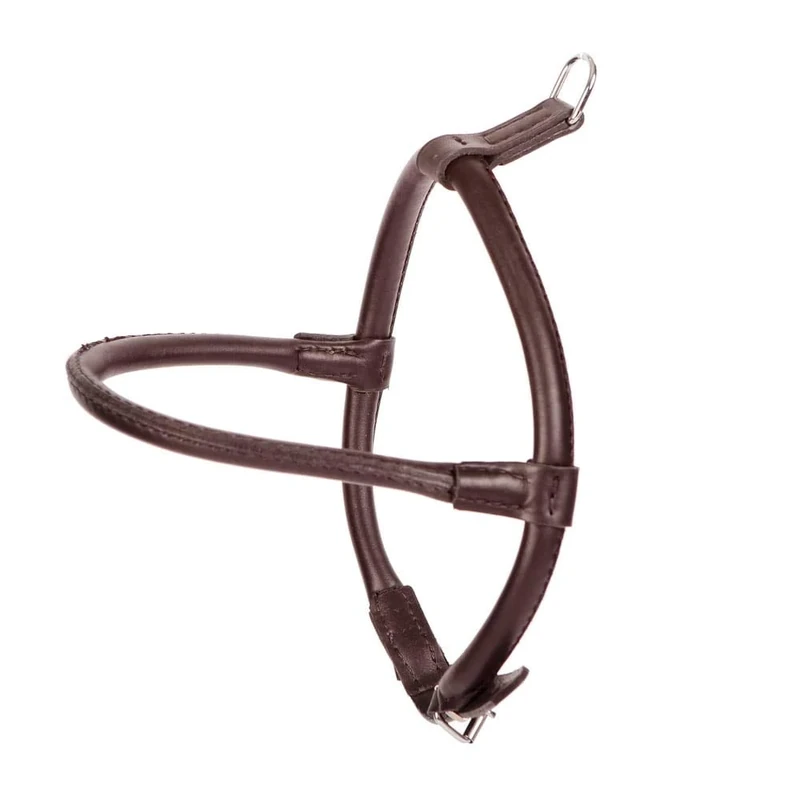 Dingo Brown Leather Harness for Chow Chow and Furry Dog Breed 10571