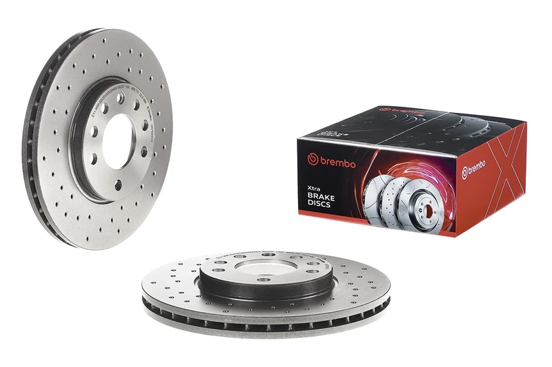 BREMBO 09.7629.1X Brake Disc Rotors