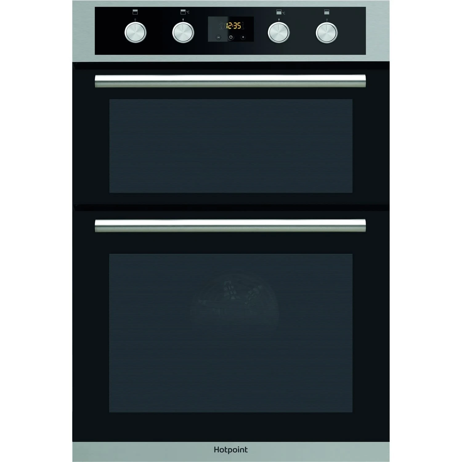 Hotpoint Newstyle Electric Built In Double Oven with Catalytic Liners - Stainless Steel