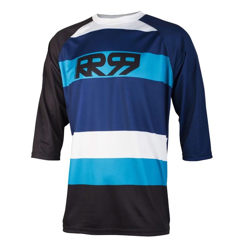 Royal Racing Drift Jersey, Navy/Sky Blue/White/Black, Small - Image 1
