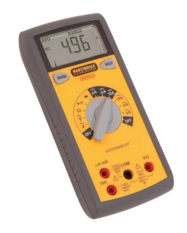 Martindale MM65 Digital Multimeter, Auto ranging