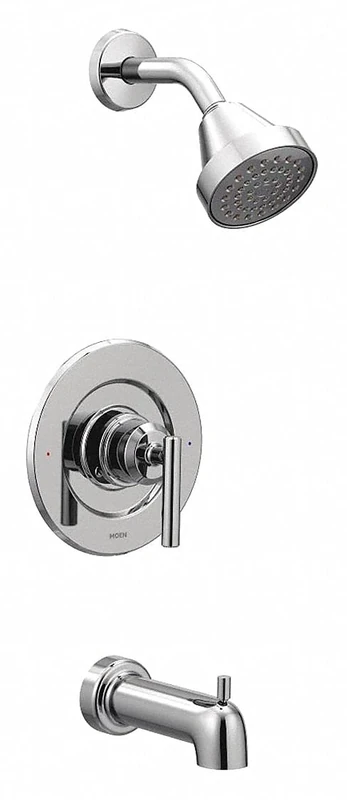 Moen T2903EP Gibson Posi-Temp Pressure Balancing Eco-Performance Modern Tub and Shower Trim Valve Required, Chrome, 1 Count