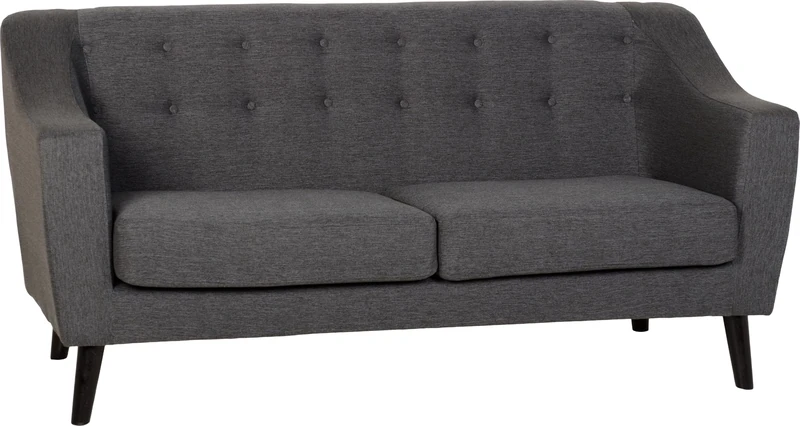 Seconique Ashley 3 Seater Sofa in Dark Grey
