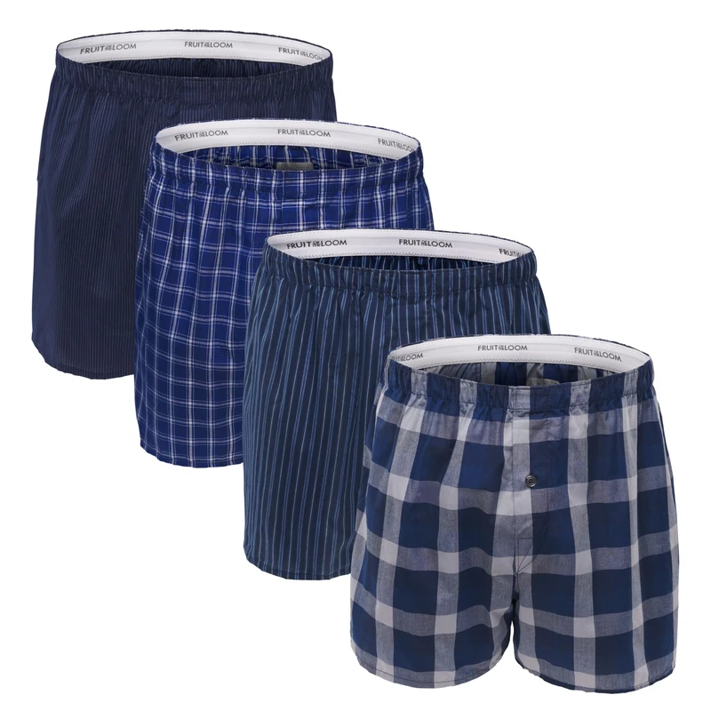 Fruit of the Loom Men's Premium Cotton Boxer Shorts - XL UK - Image 1