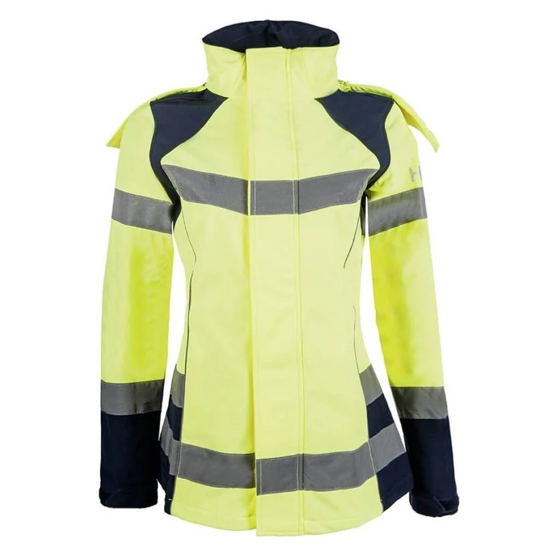 HKM Safety Jacket Neon Yellow/Silver XL - Image 1