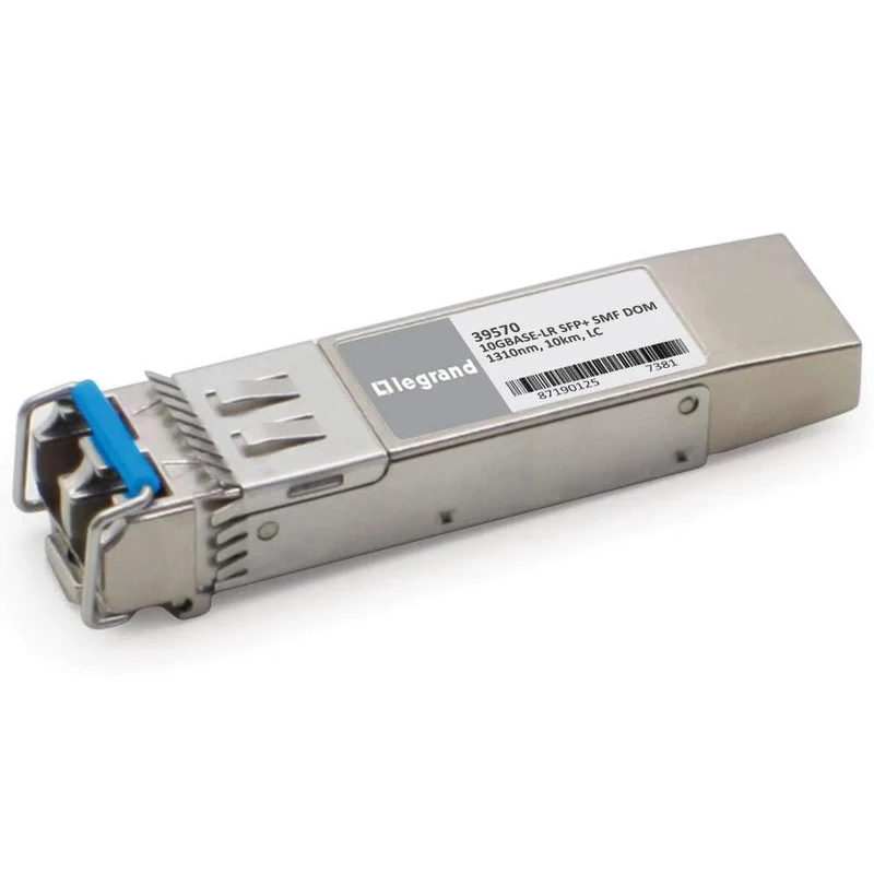 C2G HP JD094B Compatible 10GBase-LR SFP+ Transceiver Module with Digital Optical Monitoring (Single-Mode, 1310nm, 10km, LC, DOM) - TAA Compliant
