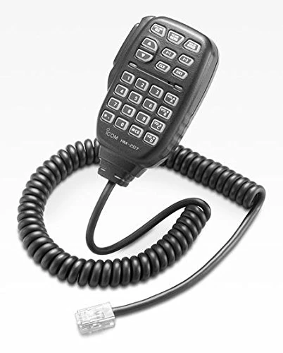 Icom HM-207 - Hand Microphone - Image 1