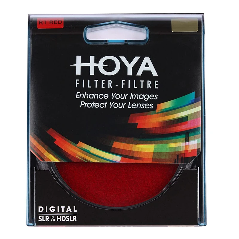 Hoya 52 mm HMC R1 Round Filter - Red - Image 1