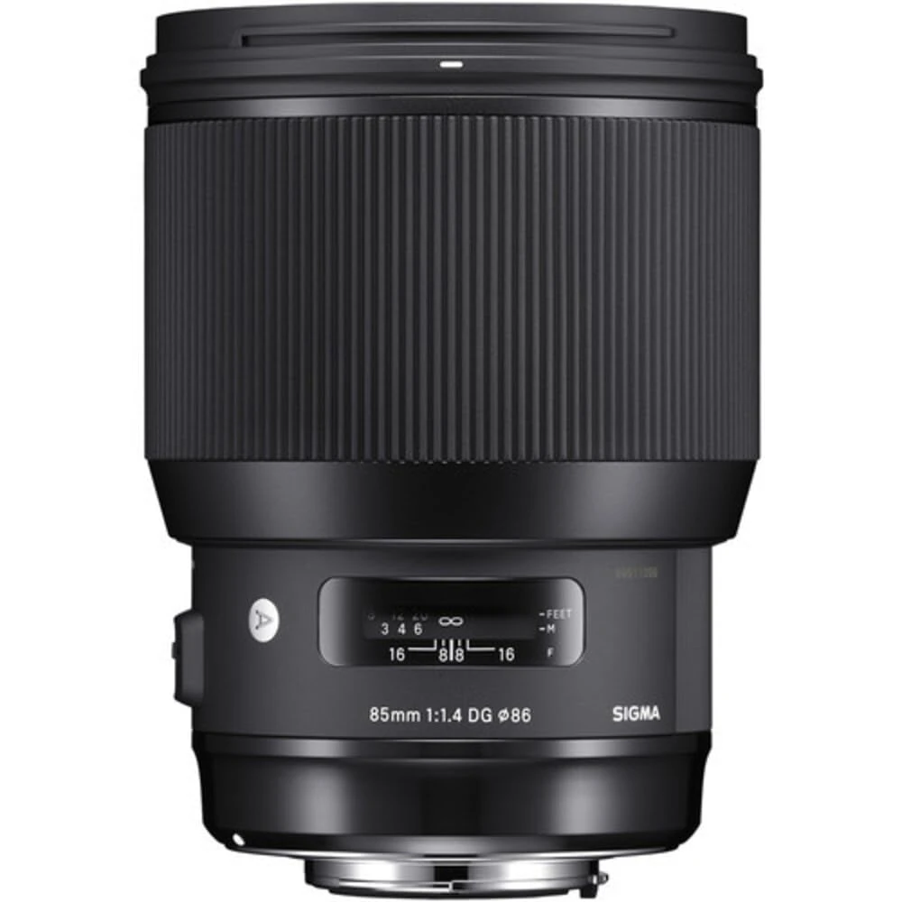Sigma 321954 85 mm F1.4 DG HSM Art Canon Mount Lens - Black