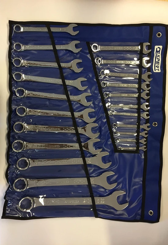22 mm Combination Wrenches in Tool Roll – Expert E110326 Set