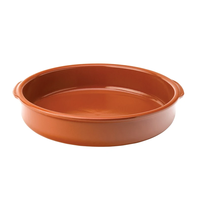 Utopia Estrella Handled Serving Dish 14.25" / 36cm - Case of 4 - Terracotta Tapas Dish