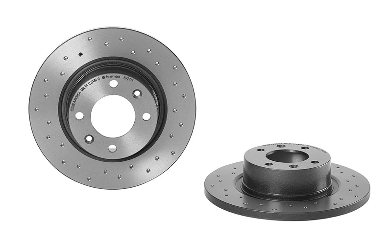 BREMBO 08.8727.1X Brake Disc Rotors