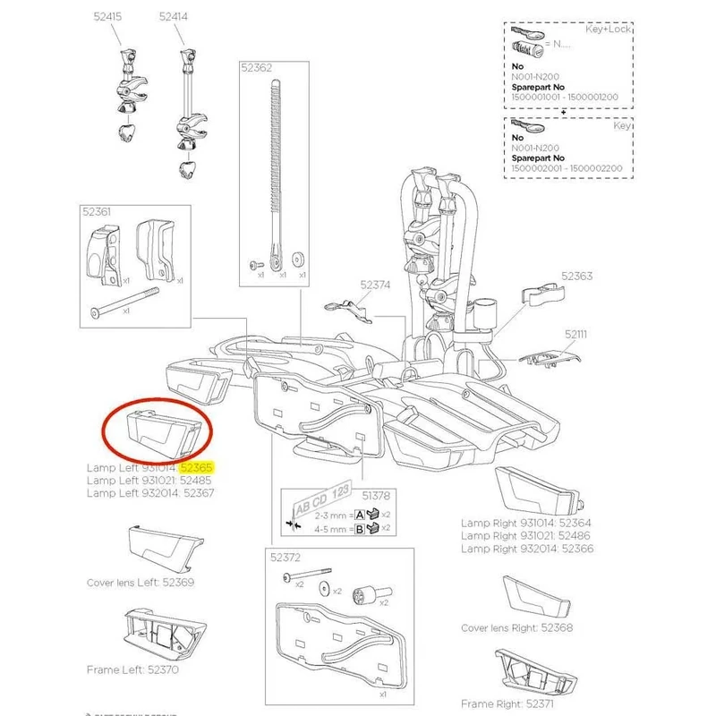 Thule th52365 – Pilot Bicycle, Unique, Black, Unisex