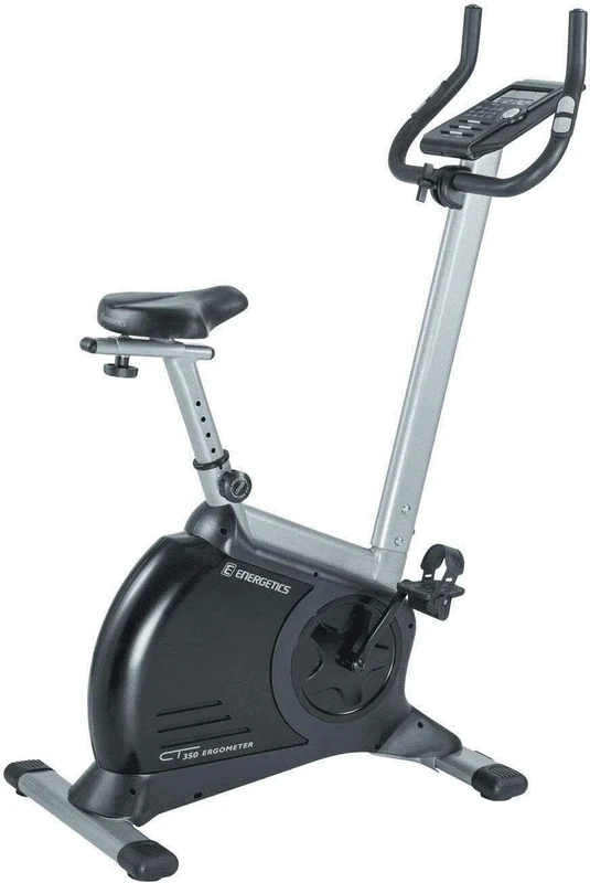 Energetics Unisex Adult CT 350 ergometer Fitnessbike - Black/Silver, 1size