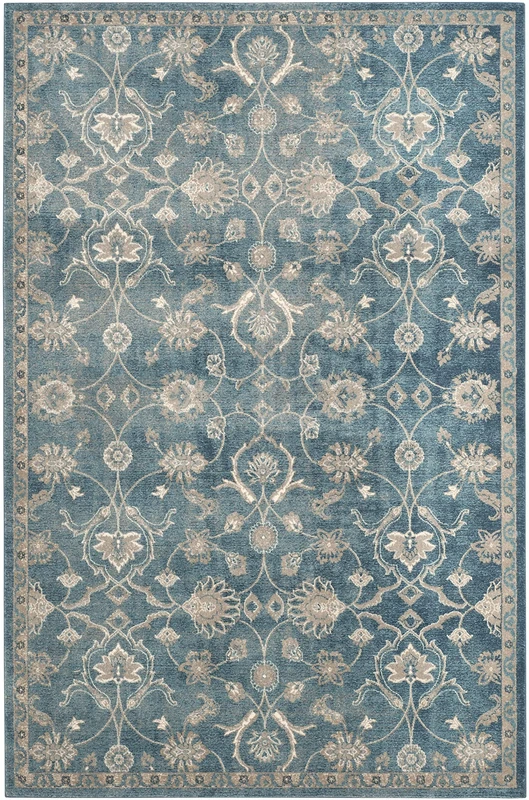 Safavieh Corina Woven Area Rug, Synthetic, Blue/Beige, 91 x 152 x 0.63500000000000001 cm