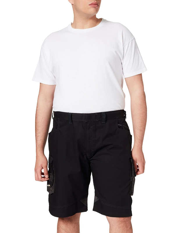 DASSY® Cosmic Work shorts - size 62 - BLACK/ANTHRACITE GREY