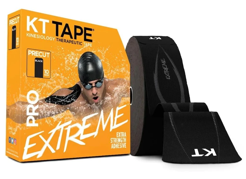 KT Tape Pro Standard Jumbo Precut Extreme Black