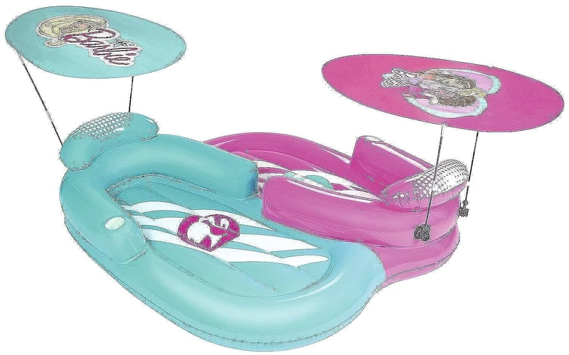 Bestway Barbie Inflatable Mat - Image 1