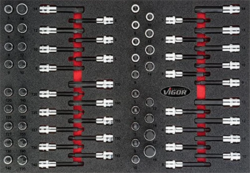 Vigor Vigor_V4753 Socket Assortment (70-Piece)
