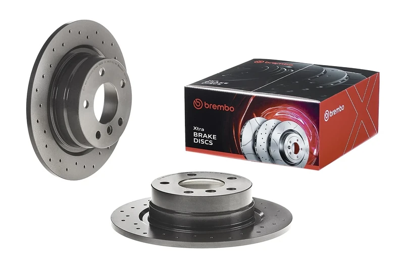 Brembo 08.a205.1 Brake X Disc Rotors