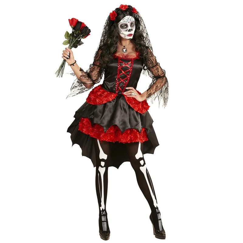 W WIDMANN MILANO Party Fashion - Dia de los Muertos Bride Costume, Halloween, Carnival, Theme Parties