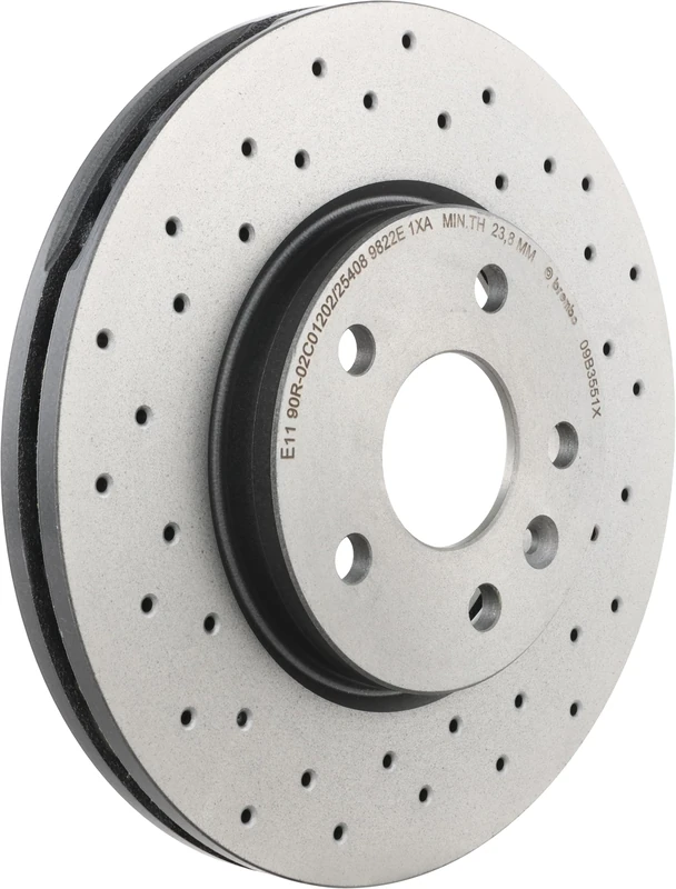 BREMBO 09.B355.1X Brake Disc Rotors