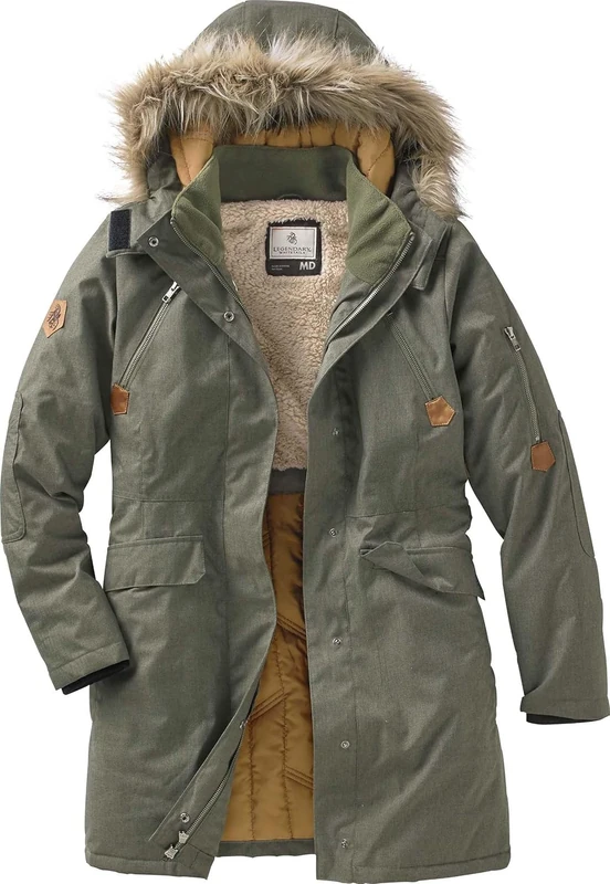 Legendary Whitetails Women's Standard Anchorage Parka, Army, Large