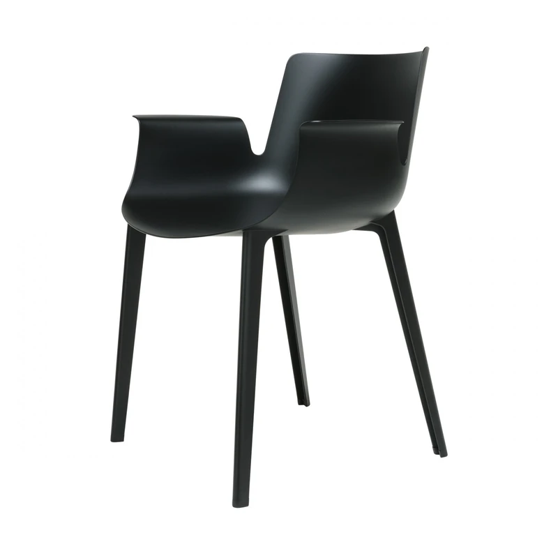 Kartell Piuma Chairs, Black - Image 1