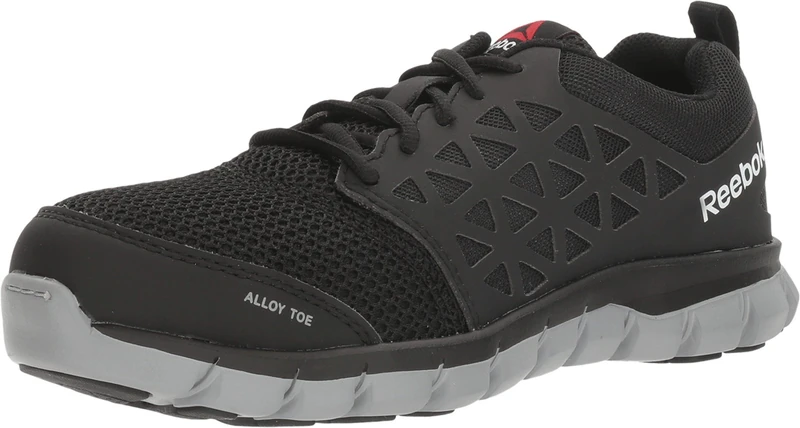 Reebok Unisex Sublite Cushion Work Industrial & Construction Shoe, Black, 7 UK
