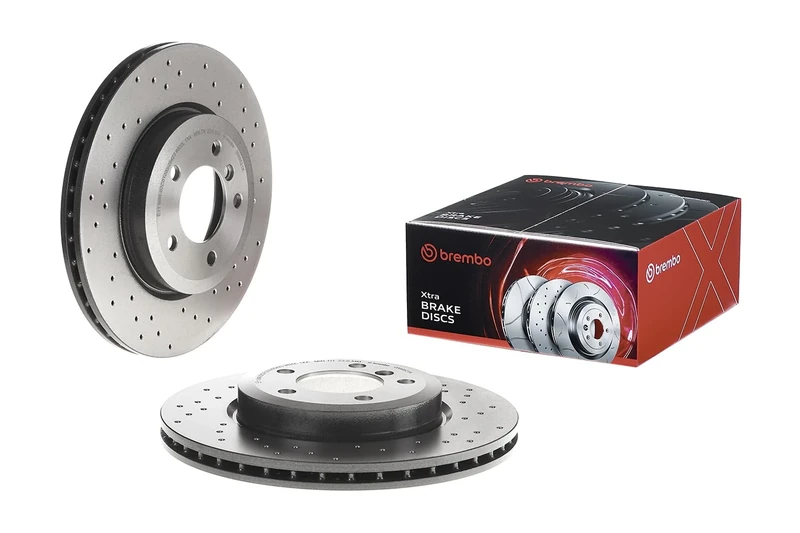 BREMBO 09.8952. Brake Disc Rotors (1 unit)