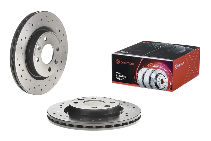 BREMBO 09.5802.2X Brake Disc Rotors