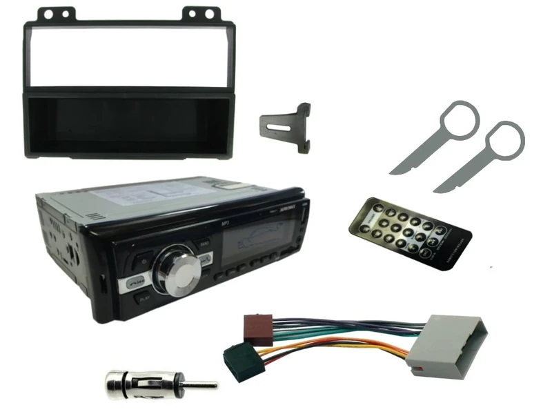 XtremeAuto® COMPATIBLE WITH FIESTA MK6 / FUSION, 2001-2005 CAR STEREO UPGRADE REPLACEMENT KIT!