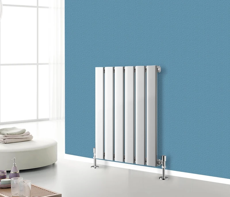 NRG 600x408 Flat Panel Radiator Central Heating Radiators Single Column Chrome