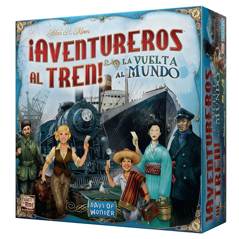 AVENTUREROS AL TREN LA VUELTA AL MUNDO