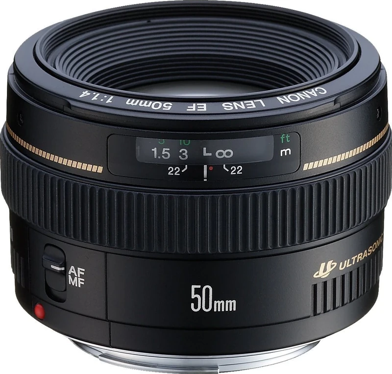 Canon EF 50 mm-f/1.4 USM Lens (Renewed)