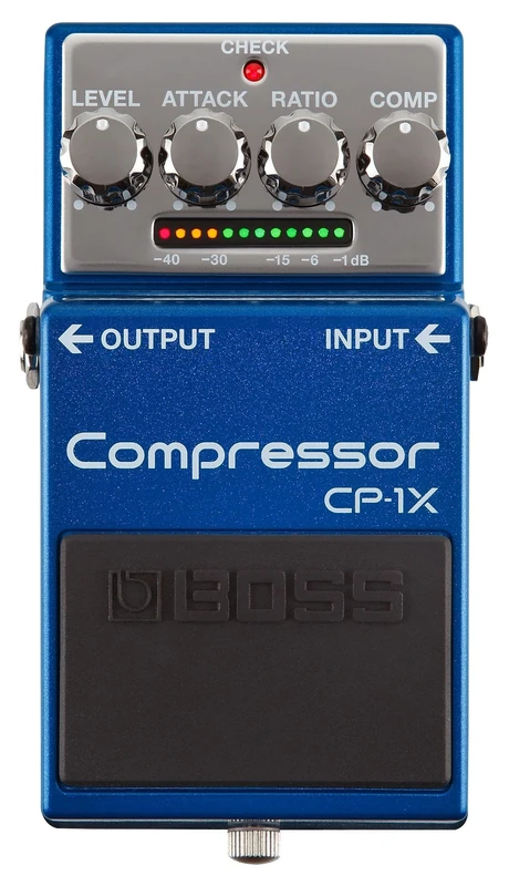BOSS Cp-1X Compressor Guitar Pedal, Next-Generation Guitar Compressor That Uses BOSS’S Advanced Mdp Tech To Preserve Musical Expression