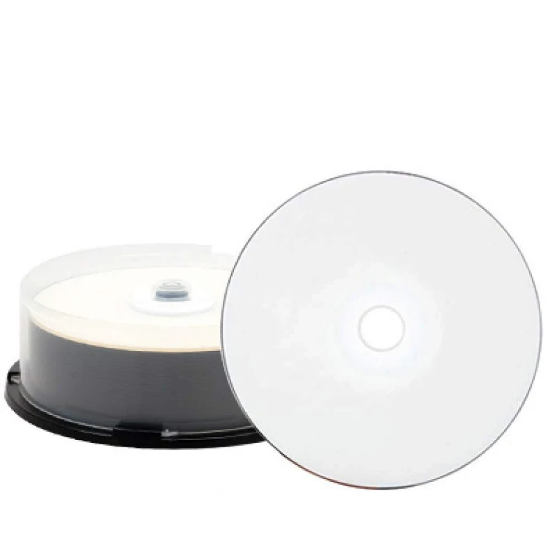 MediaRange Professional Line BD-R Dual Layer 50GB 6x Write Speed, Full Surface Printable (Inkjet Printer), Proselect White, Fully Metallised, Pack of 25 Cake Box