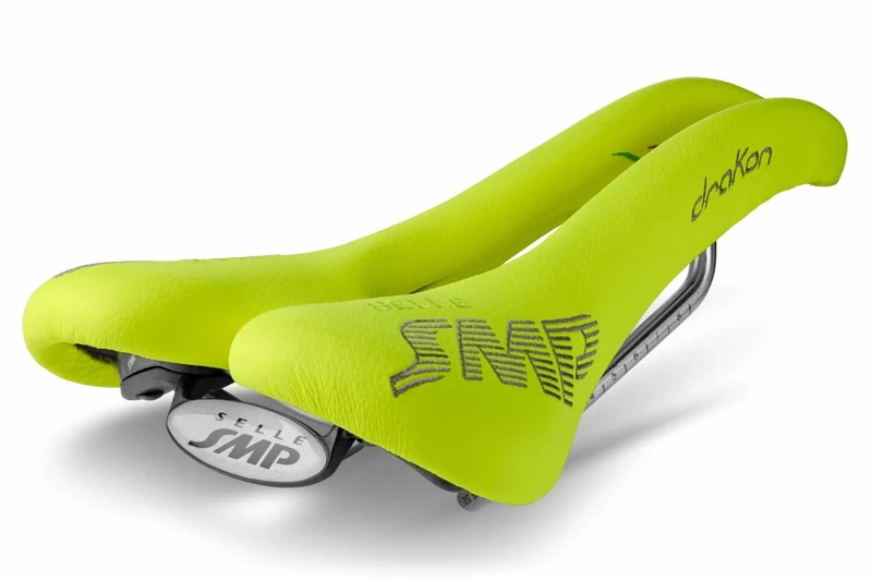 SMP 4BIKE DRAKON SADDLE FLUO YELLOW 2018