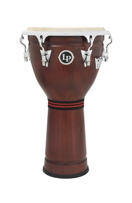 LP Latin Percussion Djembe Richie Gajate Signature 12,5" x 25" Ziegenfell, Romanian Tilia, Finish: Satin Mavi/Chrom, Comfort Curve II, LP720RG, Handtrommel, Drum; Drum Circles